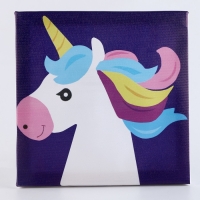 Аппликация помпошками &laquo;Единорог&raquo;, размер &mdash; 20 &times; 20 см, клей 30 мл