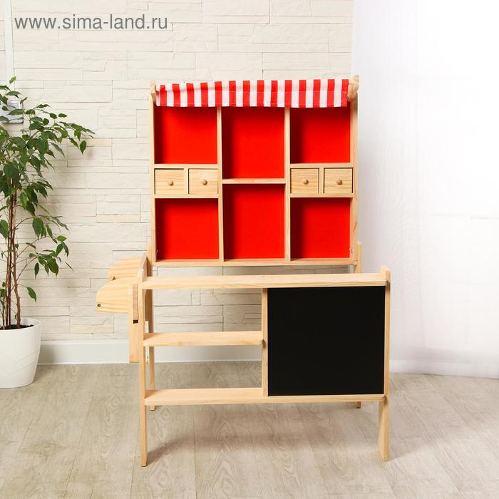 Игровой деревянный набор «Магазинчик» 73х60х102 см Игровой деревянный набор «Магазинчик» 73х60х102 см