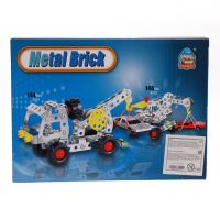 Конструктор металлический &laquo;Юный инженер&raquo;, 112 деталей