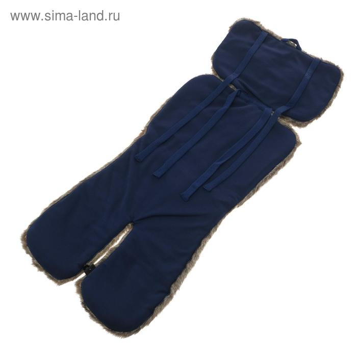 Накидка «АВТОНЯША» для детского автокресла, Мишка, серая Накидка «АВТОНЯША» для детского автокресла, Мишка, серая