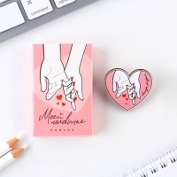 Значок в коробочке «Моей половинке», 2,7 х 3 см Значок в коробочке «Моей половинке», 2,7 х 3 см