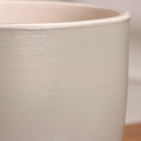 Горшок цветочный "Фоджа" серый линии 3,5 л