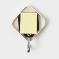 Крючки самоклеящиеся Доляна &laquo;Ромб&raquo;, 3 шт, цвет светлое дерево