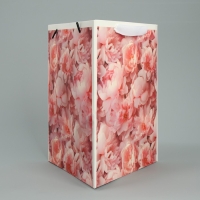 Пакет подарочный для цветов треугольный, упаковка, &laquo;Расцветай&raquo;, 23,5 х 30 х 20,5 см