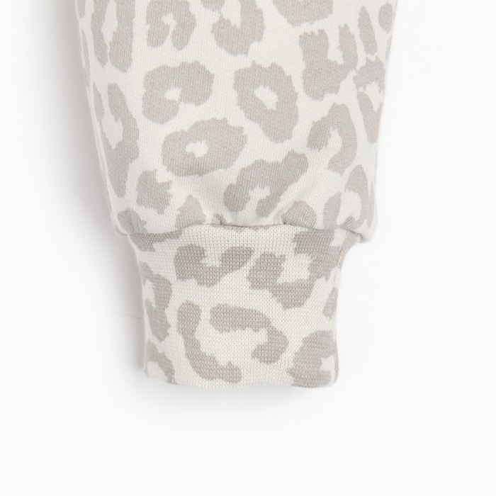 Костюм: толстовка и брюки Крошка Я Leo baby, рост 86-92 см