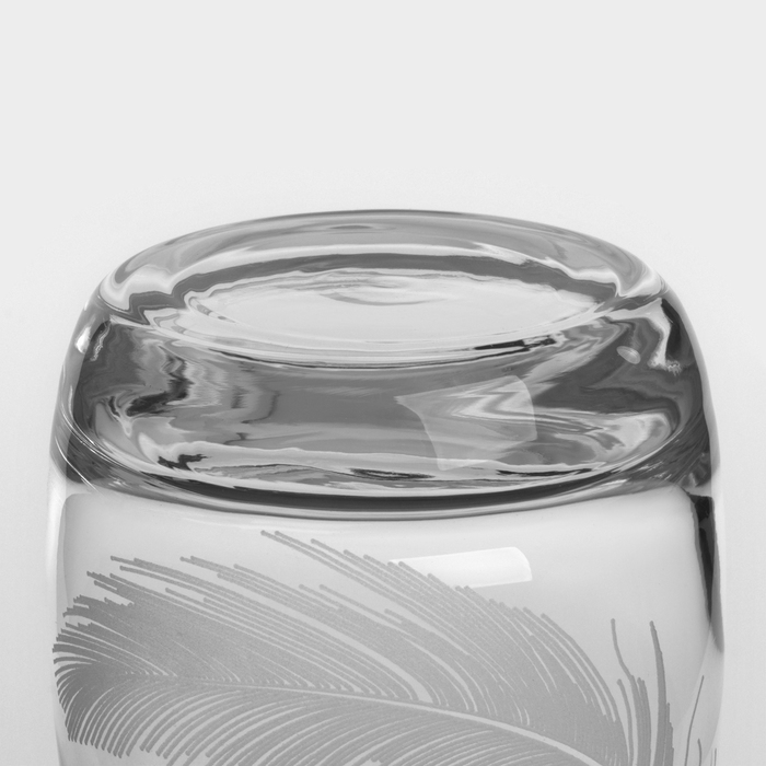 Набор стеклянных стаканов &laquo;Перо&raquo;, 300 мл, 6 шт