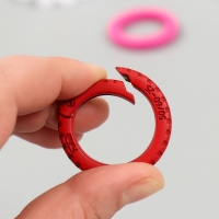 Карабин металл "Колесо" МИКС 3,5х3,5 см Карабин металл "Колесо" МИКС 3,5х3,5 см