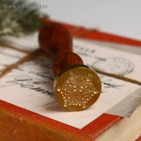 Сургучная печать &laquo;Снежинка&raquo;, 10 х 16 см