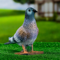 Садовая фигура "Голубь " 10х22см Садовая фигура "Голубь " 10х22см