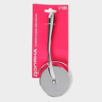 Нож для пиццы и теста Доляна Dali, нержавеющая сталь, цвет серебристый Нож для пиццы и теста Доляна Dali, нержавеющая сталь, цвет серебристый