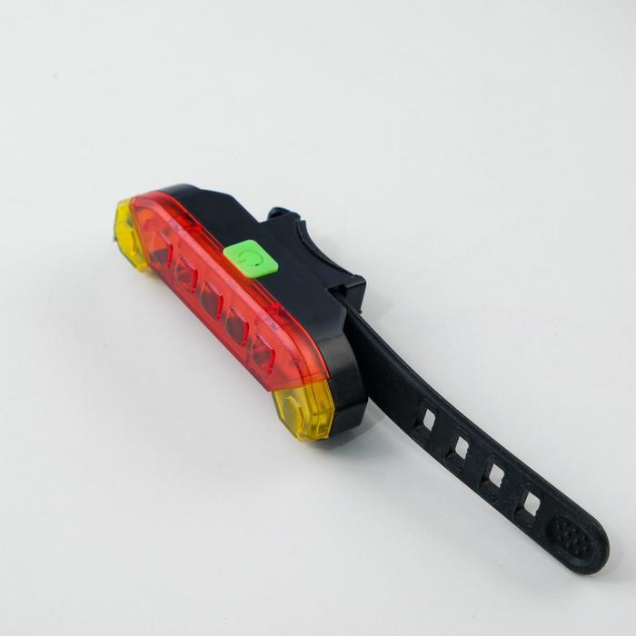 Фонарь велосипедный передний и задний аккумуляторный, водонепроницаемый, 7 режимов Фонарь велосипедный передний и задний аккумуляторный, водонепроницаемый, 7 режимов