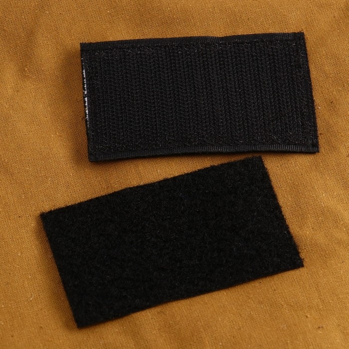 Нашивка-шеврон Нашивка-шеврон "Флаг Российской Империи" с липучкой, черный кант, 8.5 х 5 см