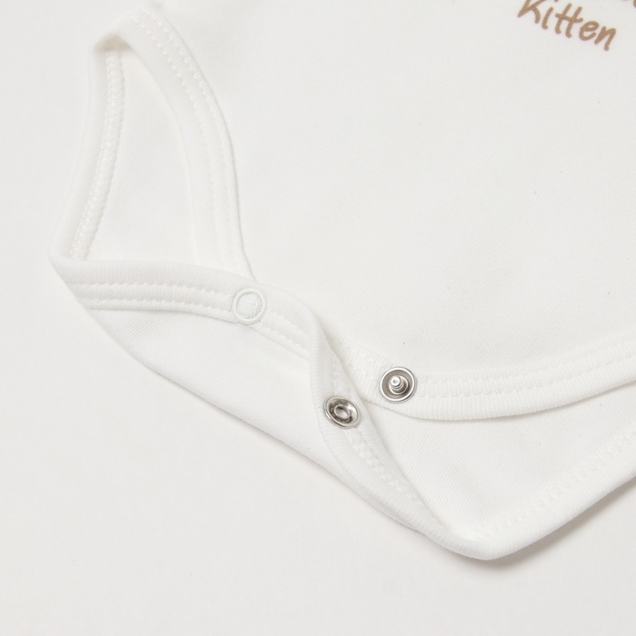 Комплект детский, цвет белый/розовый, рост 68 см