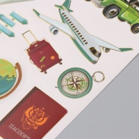 Фотоальбом 25 листов (наклейки+кольца) "Весь мир для тебя" 19х27х3 см