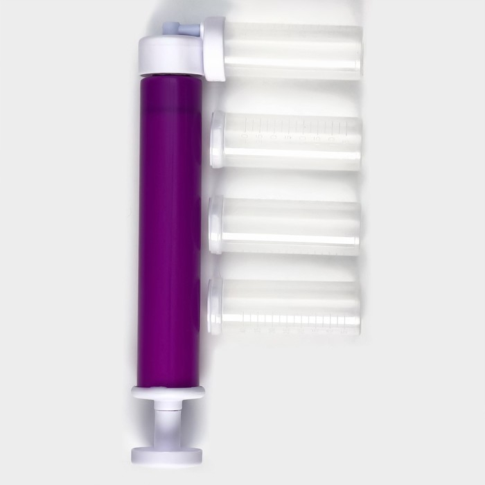 Аэрограф механический, 25×12×3 см, 4 ёмкости в комплекте, цвет МИКС Аэрограф механический, 25×12×3 см, 4 ёмкости в комплекте, цвет МИКС