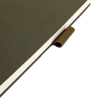 Ежедневник недатированный А5, 128 листов GRAND, интегральная обложка из искусственной кожи, ляссе, кремовый блок 70 г/м2, темно-зелёный Ежедневник недатированный А5, 128 листов GRAND, интегральная обложка из искусственной кожи, ляссе, кремовый блок 70 г/м2, темно-зелёный