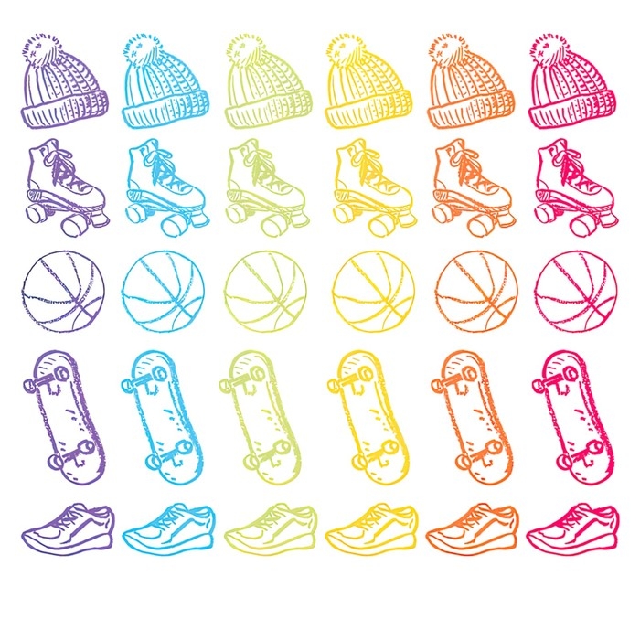 Мелки цветные 10 цветов, JOVI Classcolor, круглые