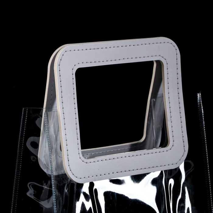 Пакет подарочный из ПВХ Белый 20 x 18 x 10 см Пакет подарочный из ПВХ Белый 20 x 18 x 10 см