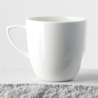 Кружка керамическая &laquo;Айсберг&raquo;, белая 350 мл, цвет белый