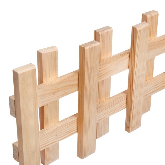 Ограждение декоративное, 28 &times; 88 см, 1 секция, дерево, Greengo