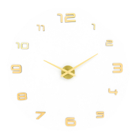 Часы настенные интерьерные большие, 3d "Акстелл", бесшумные, наклейка, d-120 см Часы настенные интерьерные большие, 3d "Акстелл", бесшумные, наклейка, d-120 см