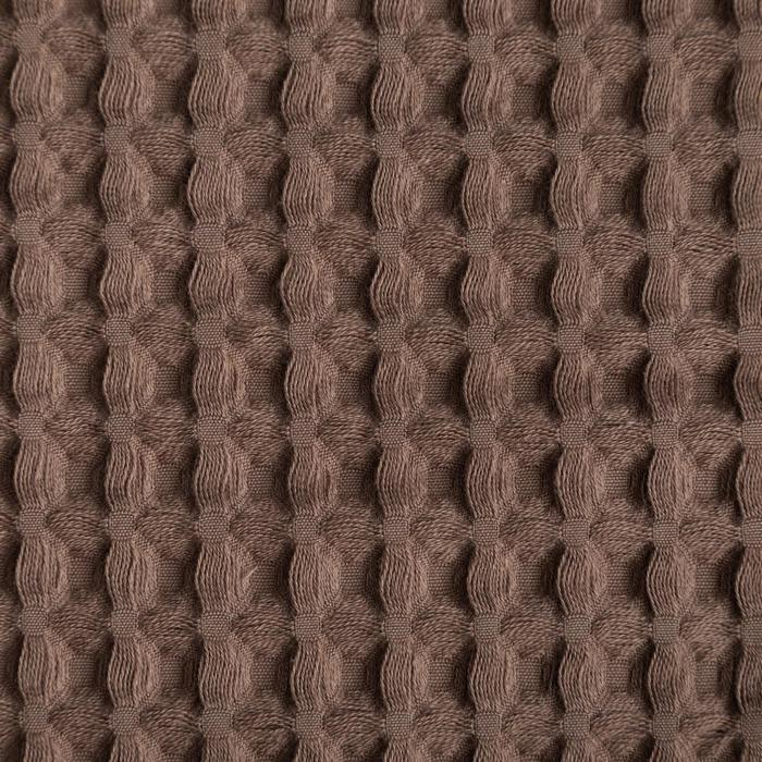 Парео вафельное банное Этель &laquo;Boho&raquo; 80*145 см. цв. мокко, 100% хл, 290 г/м2
