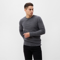 Джемпер мужской, цвет тёмно-серый, размер 48