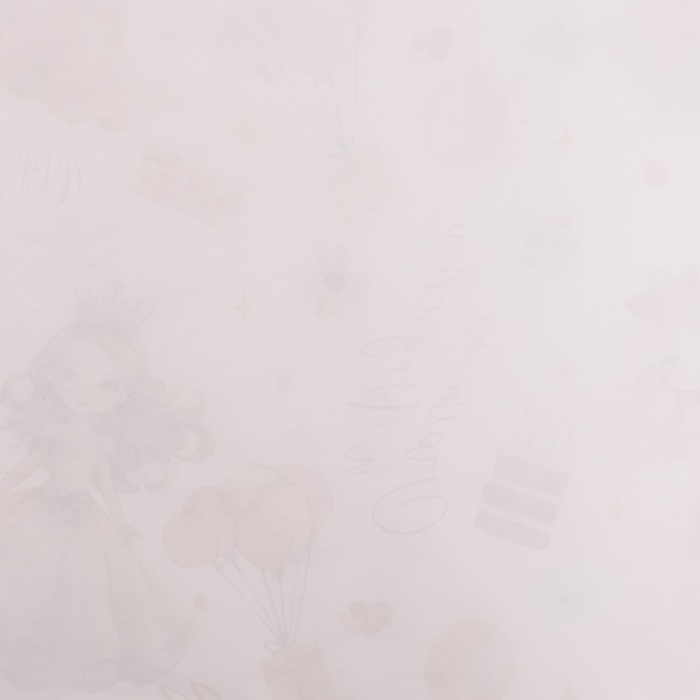 Бумага упаковочная,  глянцевая "Счастья и радости"  70 х 100 см,1 лист