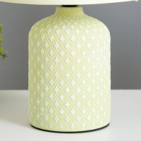 Настольная лампа "Дессин" Е27 40Вт мятный 20х20х32 см RISALUX Настольная лампа "Дессин" Е27 40Вт мятный 20х20х32 см RISALUX