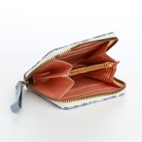 Кошелёк женский на молнии, цвет голубой Кошелёк женский на молнии, цвет голубой