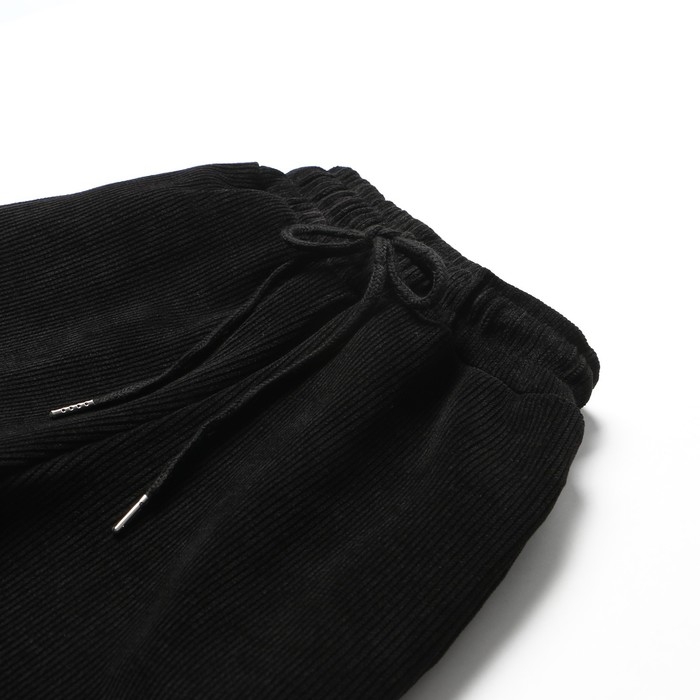 Брюки для девочек, НАЧЁС, цвет чёрный, рост 98-104 см