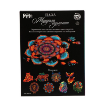 Пазл деревянный фигурный «Мандала гармонии», 88 элементов Пазл деревянный фигурный «Мандала гармонии», 88 элементов