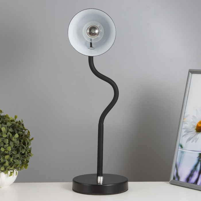 Настольная лампа Настольная лампа "Санни" Е27 15Вт черный 14,5х15х50 см