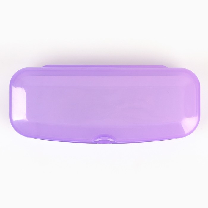 Футляр для очков Enjoy, фиолетовый, 15,5 х 5,2 х 3,5 см