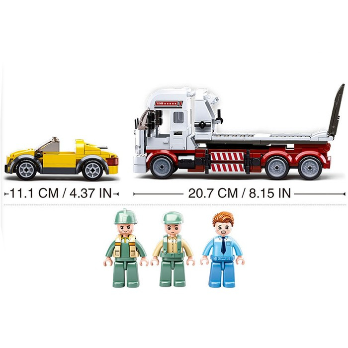 Конструктор Город «Автовоз», 338 деталей Конструктор Город «Автовоз», 338 деталей