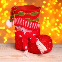 Подарочная упаковка &laquo;Сапожок&raquo;, снеговик