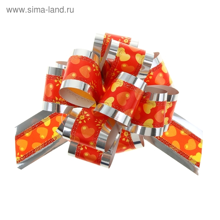 Бант-шар №5, «Воздушные сердца», красный Бант-шар №5, «Воздушные сердца», красный