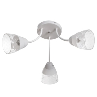 Люстра "Дебра" 3х60Вт Е27 Белый 48х48х22см Люстра "Дебра" 3х60Вт Е27 Белый 48х48х22см