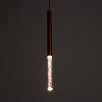 Светильник "Локус бабл" LED 5Вт 4000К матовая медь2х2х40-140см Светильник "Локус бабл" LED 5Вт 4000К матовая медь2х2х40-140см