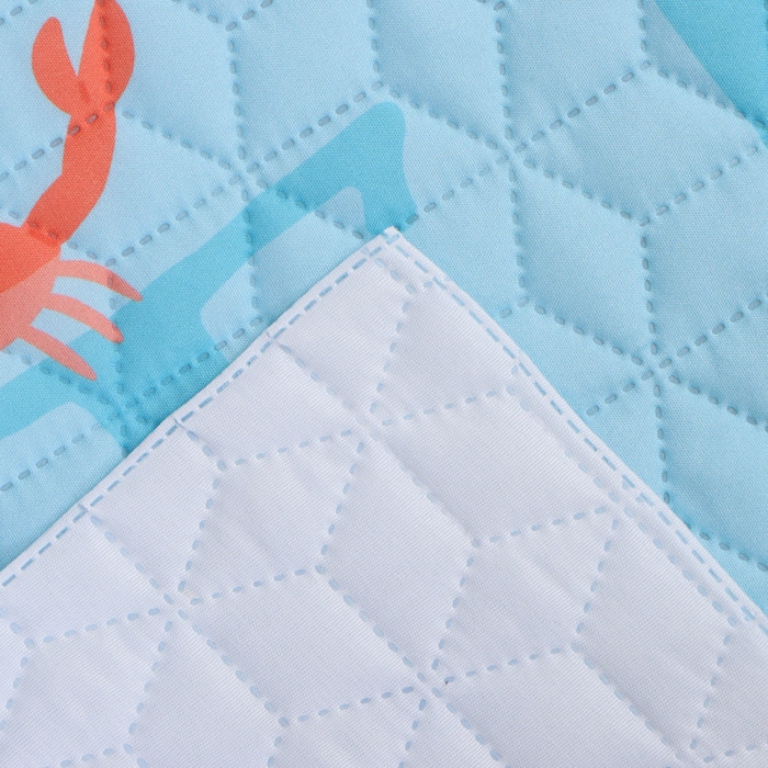 Покрывало "Этель" 1,5 сп Under the sea 145*210&plusmn;5 см, микрофибра