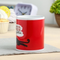 Кружка сублимация "Во имя кутежа" 320 мл, с нанесением