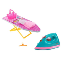 Набор для глажения «Доска и утюг», со световыми и звуковыми эффектами, МИКС Набор для глажения «Доска и утюг», со световыми и звуковыми эффектами, МИКС