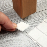 Накладка мебельная ТУНДРА, 25 х 25 мм, квадратная, белая, 18 шт. Накладка мебельная ТУНДРА, 25 х 25 мм, квадратная, белая, 18 шт.