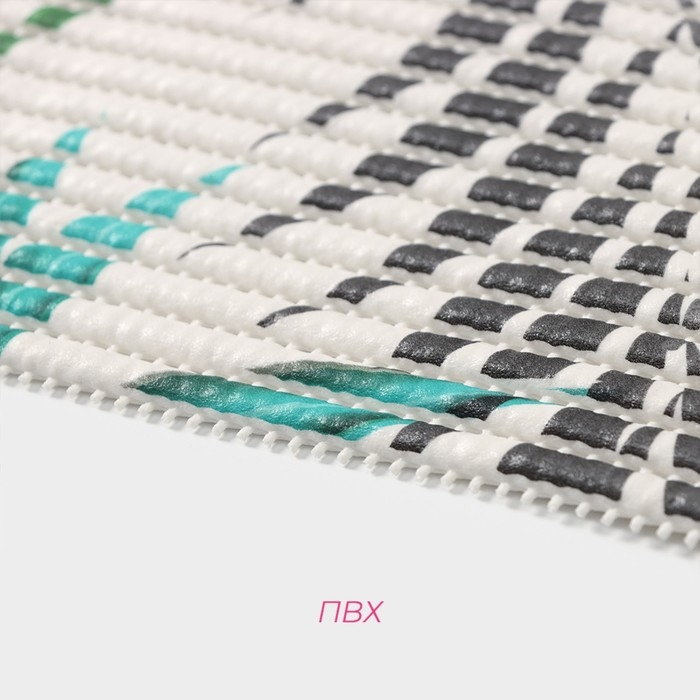 Коврик для дома Доляна &laquo;Пальмовая ветвь&raquo;, 40&times;65 см, цвет зелёный