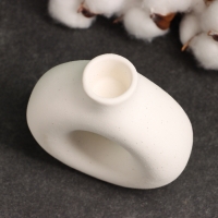 Подсвечник "Меланд" белый песок, 10х5х10см Подсвечник "Меланд" белый песок, 10х5х10см