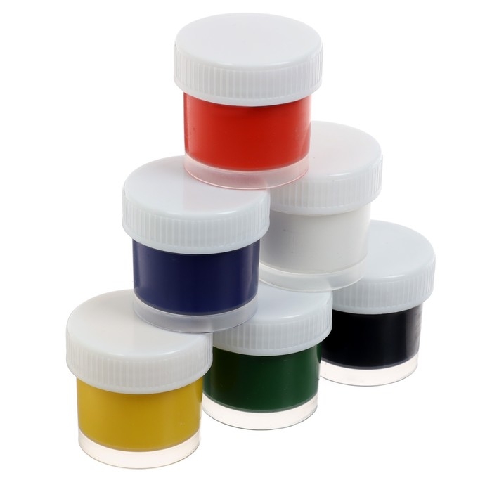 Гуашь 6 цветов х 15 мл ZOO Гуашь 6 цветов х 15 мл ZOO