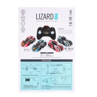 Антигравитационная машинка Wall Racer, радиоуправление, аккумулятор, ездит по стенам, МИКС Антигравитационная машинка Wall Racer, радиоуправление, аккумулятор, ездит по стенам, МИКС