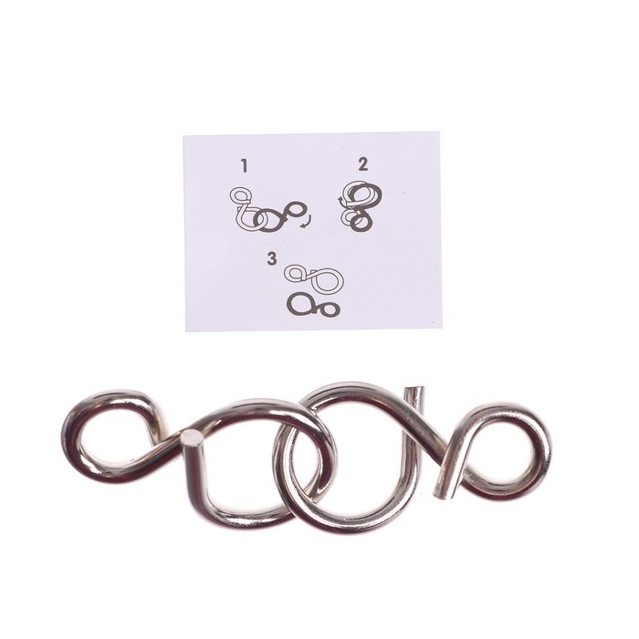 Головоломка &laquo;Нетупин&raquo;, металл, МИКС, в шоубоксе