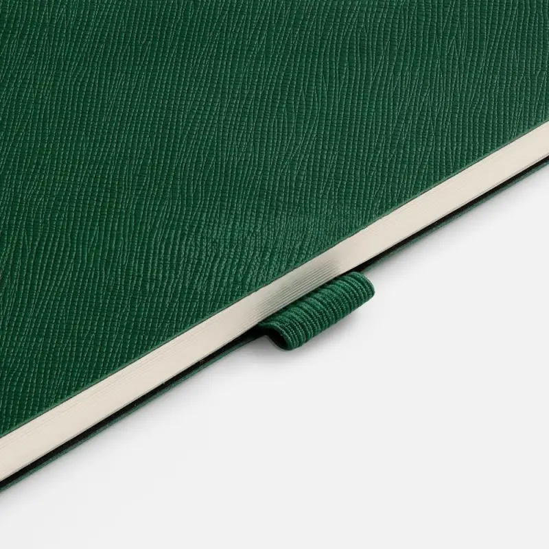 Ежедневник Lungo, недатированный, зеленый