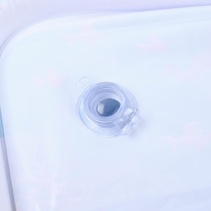 Акваковрик надувной развивающий водный коврик &laquo;Морской мир&raquo;, 68х50 см, Крошка Я